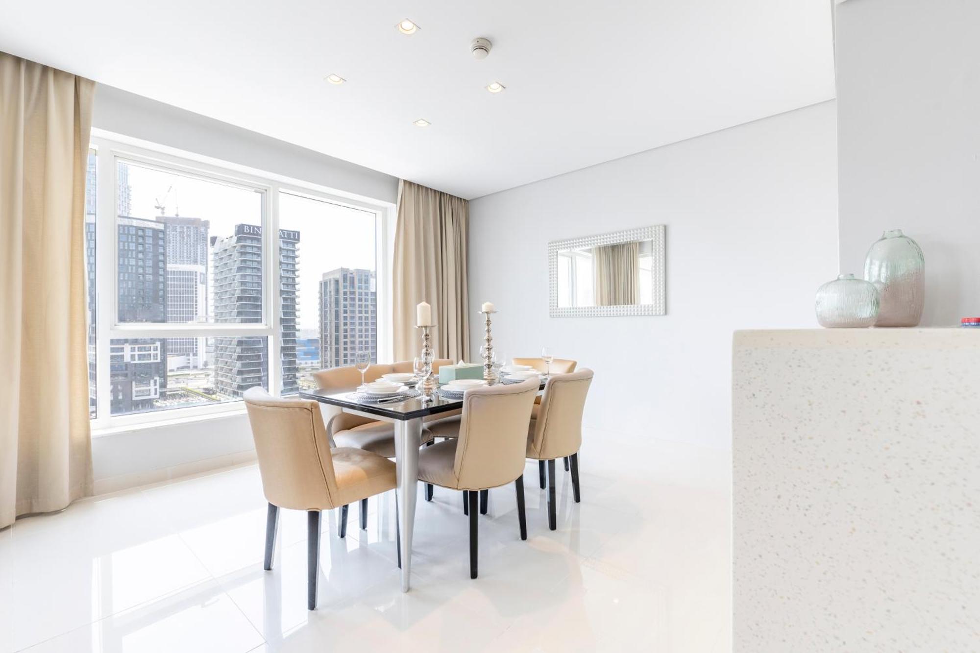 Damac Canal Views Residences Дубай Экстерьер фото