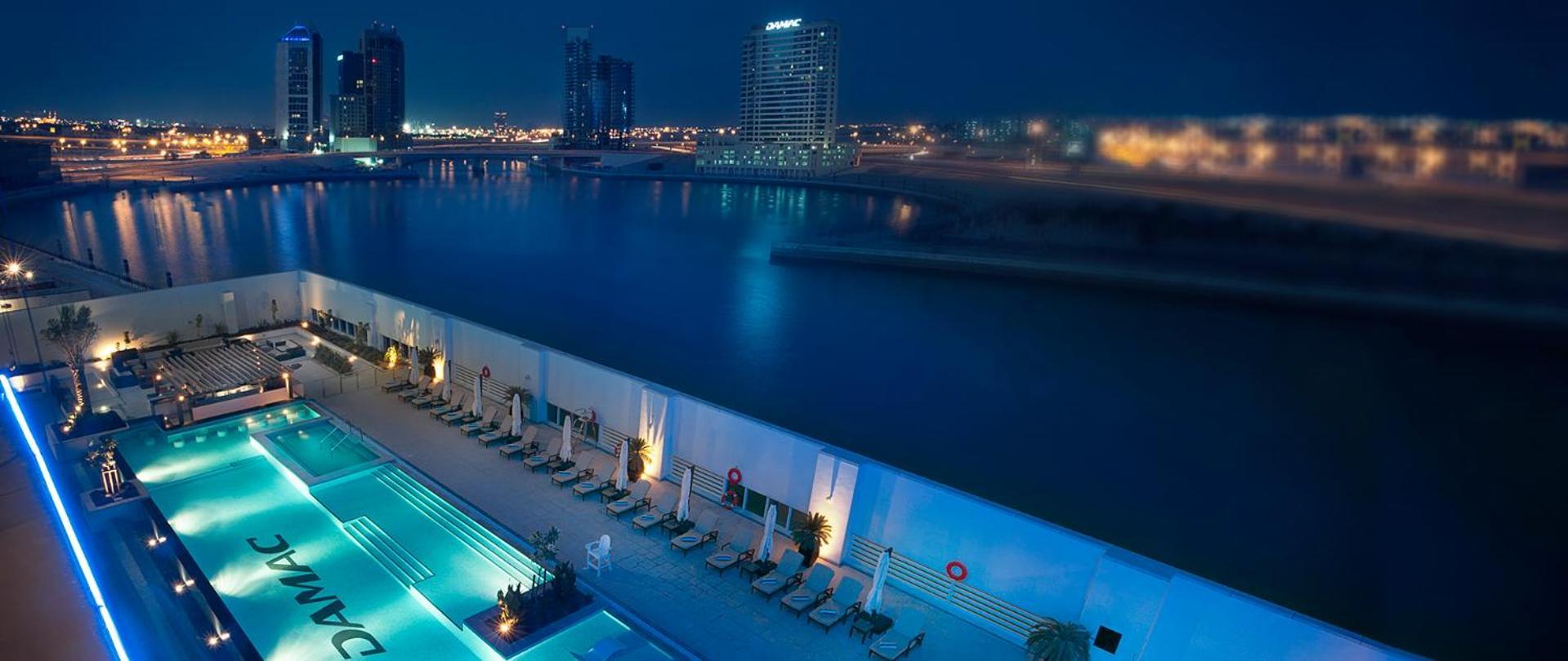 Damac Canal Views Residences Дубай Экстерьер фото